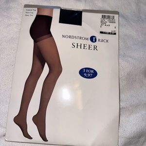 Nordstrom Rack Sheer Tights BNIB Sz B